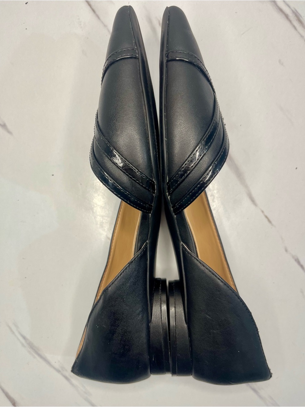 Naturalizer Women's Black Paden Pump - flats Pointed Toes Dressy Shoes Size 7.5M - Picture 6 of 9
